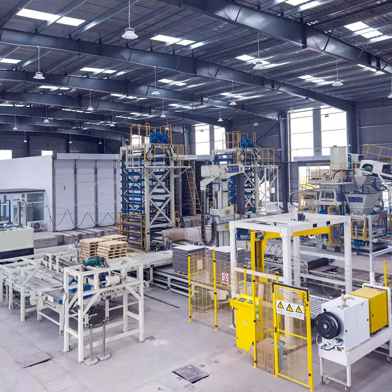 Linea di produzione a blocchi